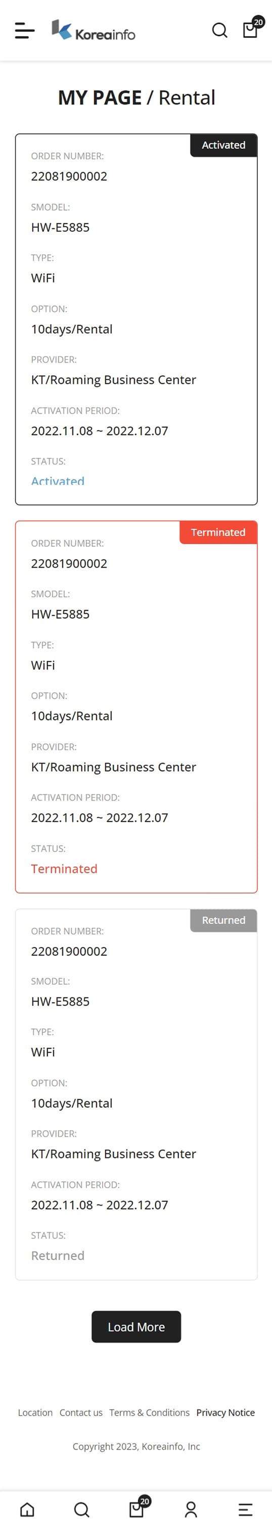 Rental