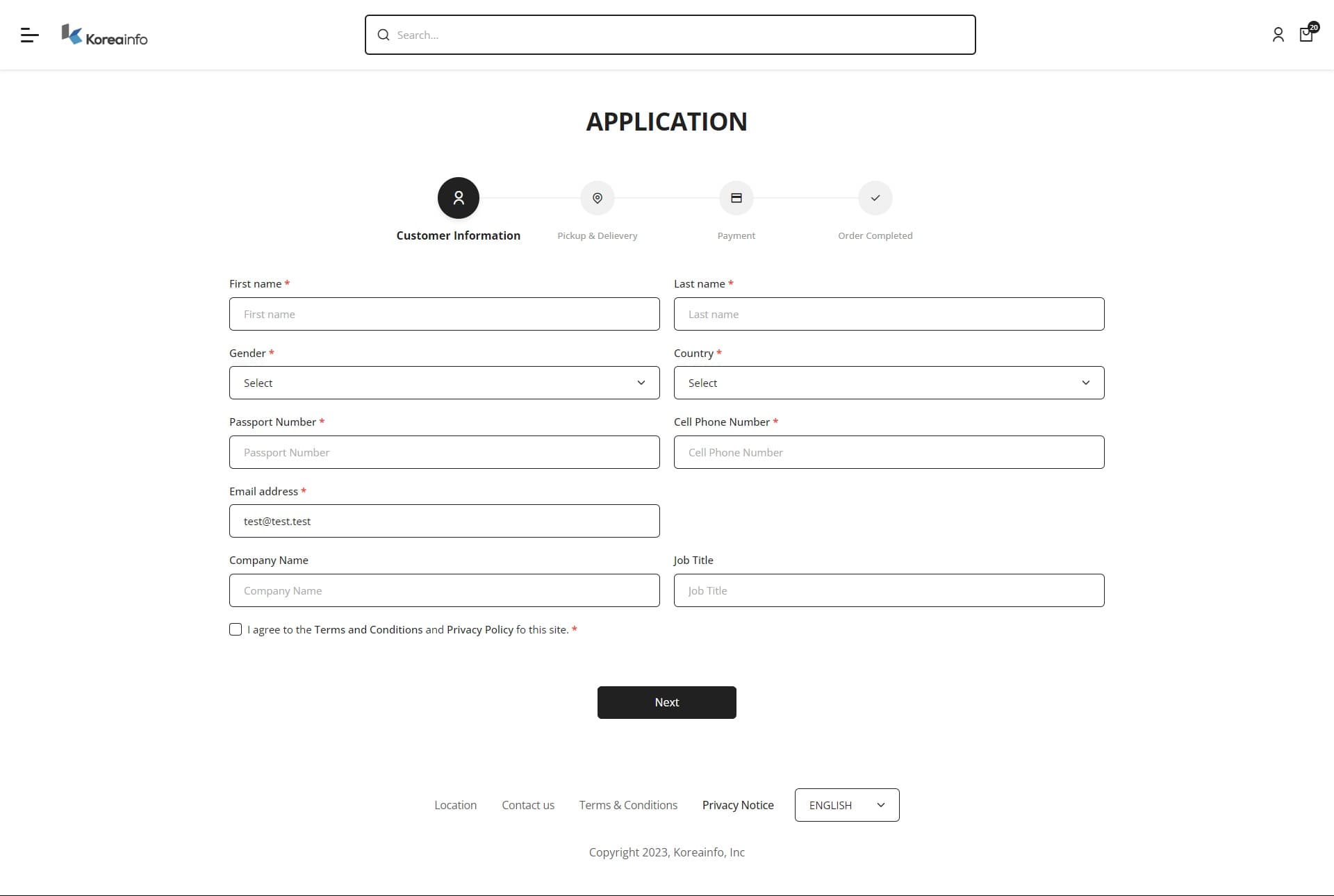 Application